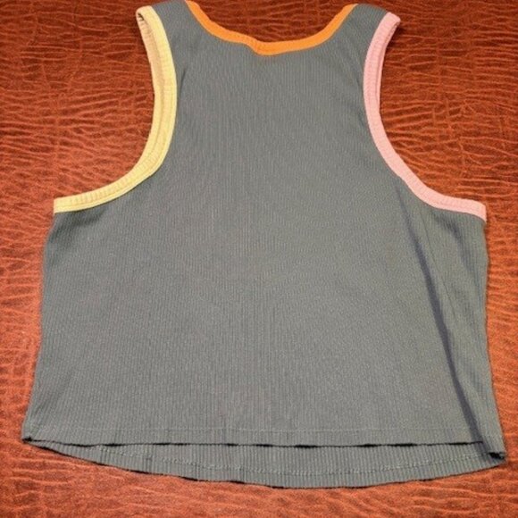 Racer Front Cropped Tank Top Wild Fable Size XL - Picture 3 of 6